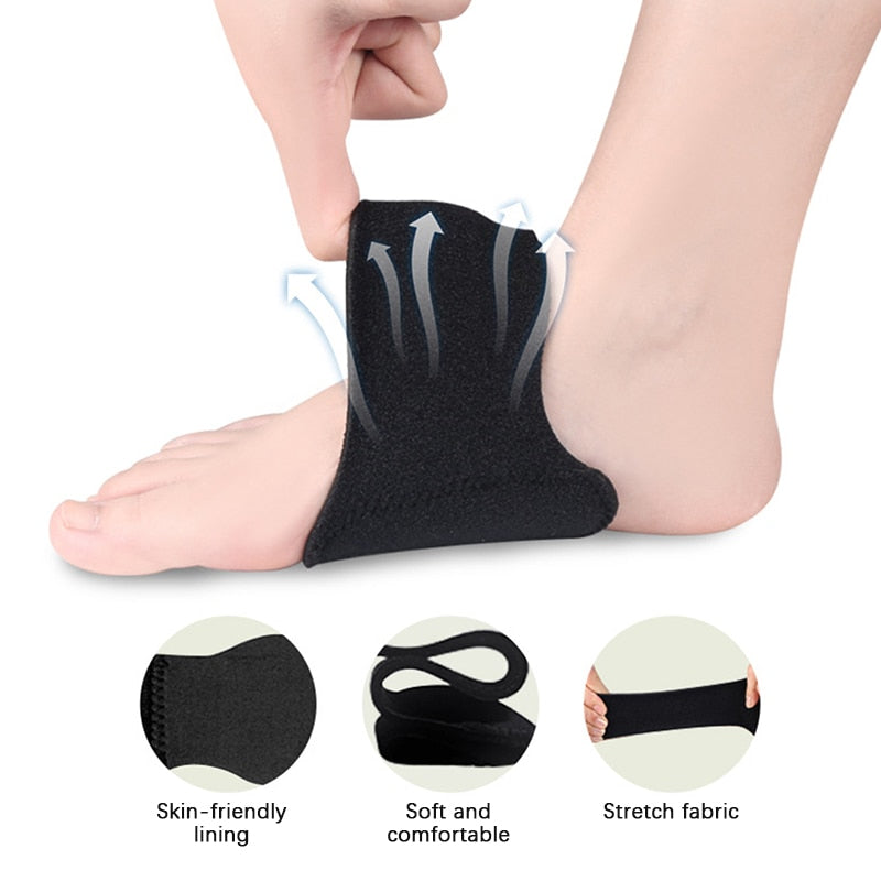 1Pair Orthopedic Insole Arch Pad Support